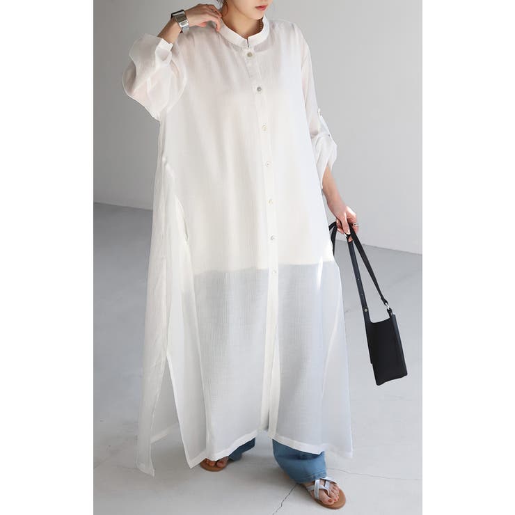 ワンピース 楊柳 ロング | HUG.U | 詳細画像15 