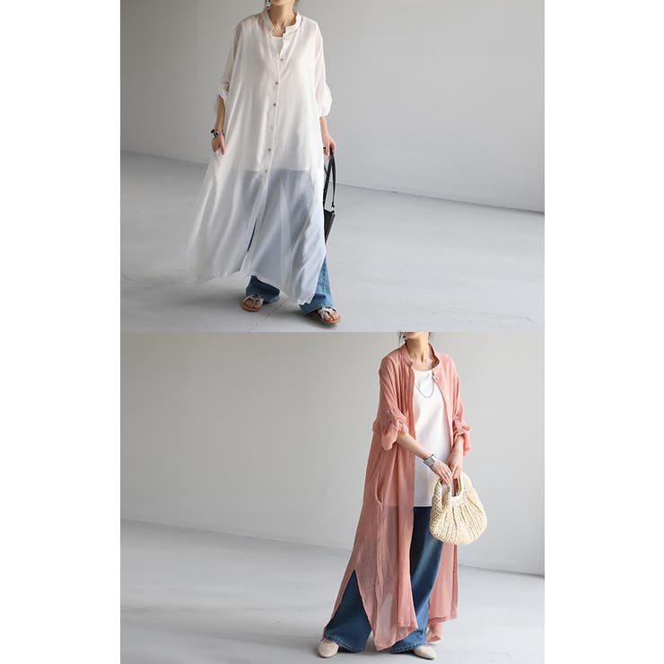 ワンピース 楊柳 ロング | HUG.U | 詳細画像16 