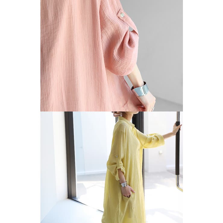 ワンピース 楊柳 ロング | HUG.U | 詳細画像20 