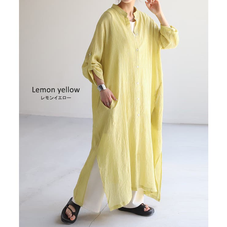 ワンピース 楊柳 ロング | HUG.U | 詳細画像21 