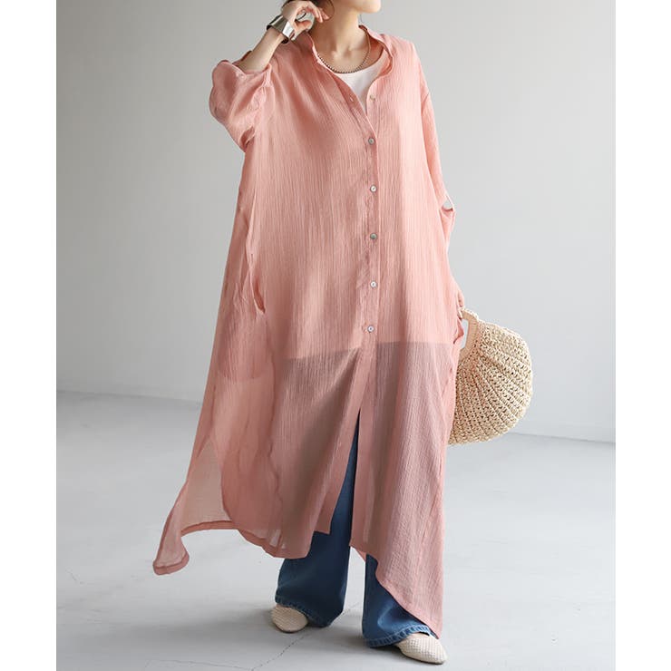 ワンピース 楊柳 ロング | HUG.U | 詳細画像7 