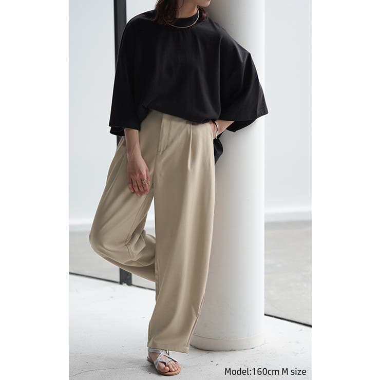 パンツ レディース タック | HUG.U | 詳細画像10 