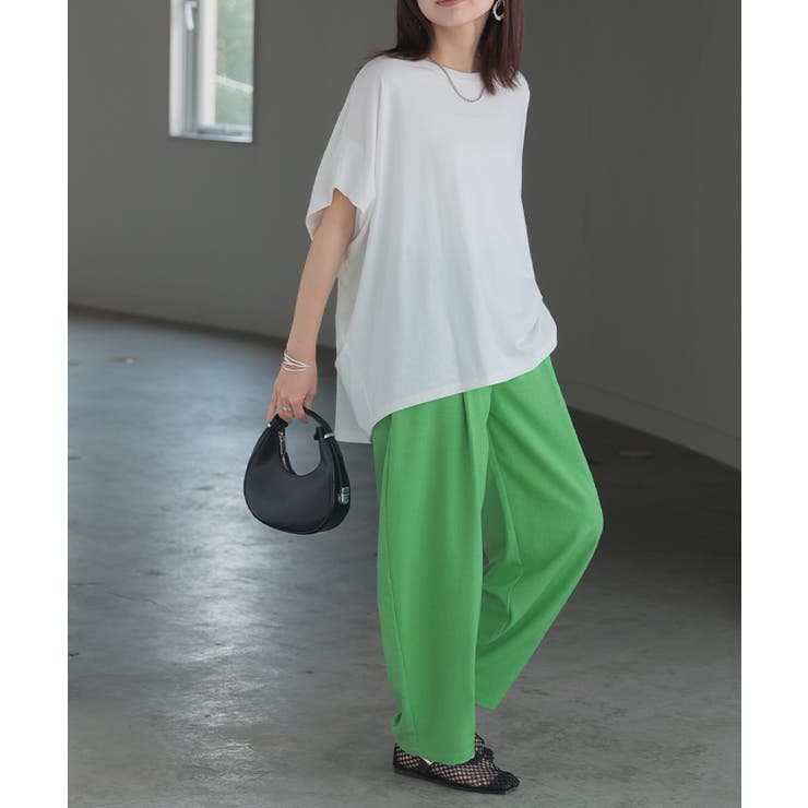 パンツ レディース タック | HUG.U | 詳細画像14 