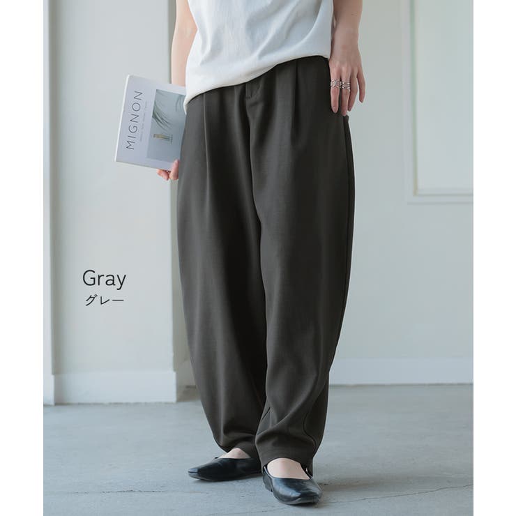 パンツ レディース タック | HUG.U | 詳細画像16 