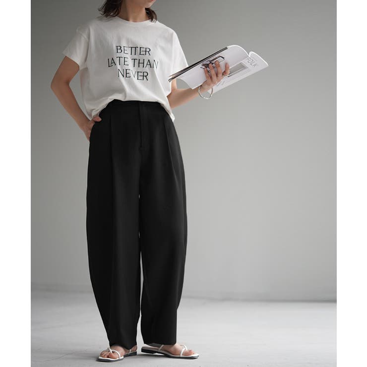 パンツ レディース タック | HUG.U | 詳細画像21 