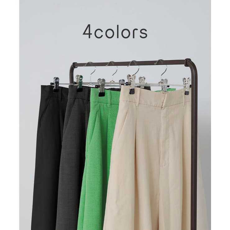 パンツ レディース タック | HUG.U | 詳細画像24 