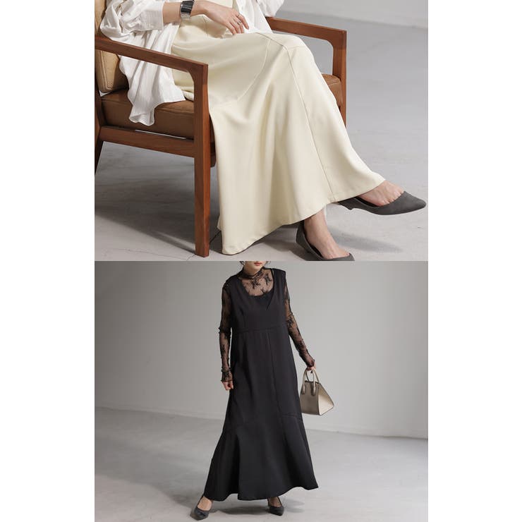 ワンピース マーメイド Aライン | HUG.U | 詳細画像22 