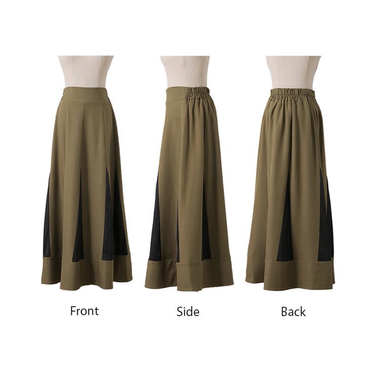 スカート ロング バイカラー | HUG.U | 詳細画像23 