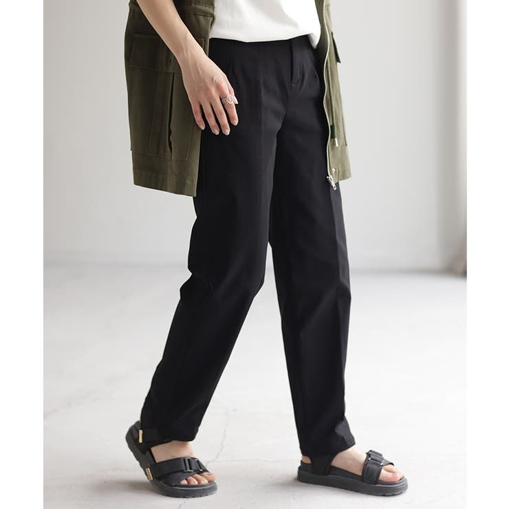 ブラック | パンツ レディース 超ストレッチ | HUG.U