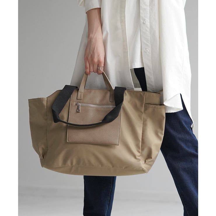 ベージュ | バッグ トート レディース | HUG.U