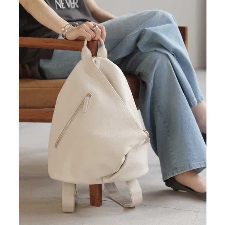 アイボリー | リュック レディース 変形 | HUG.U