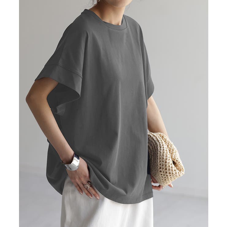 ストーングレー | Tシャツ 接触冷感 トップス | HUG.U