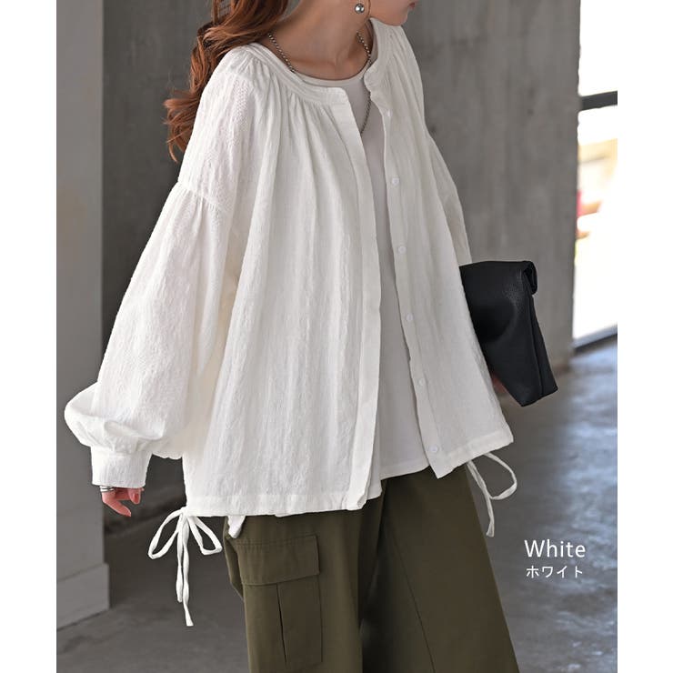 シャツ 綿100％ レディース | HUG.U | 詳細画像16 