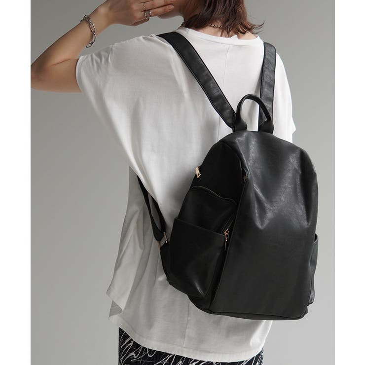 アッシュブラック | リュック レディース 通勤 | HUG.U