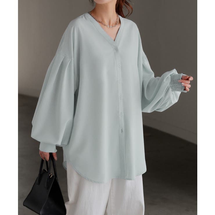 シャツ ぽわん袖 長袖 | HUG.U | 詳細画像5 