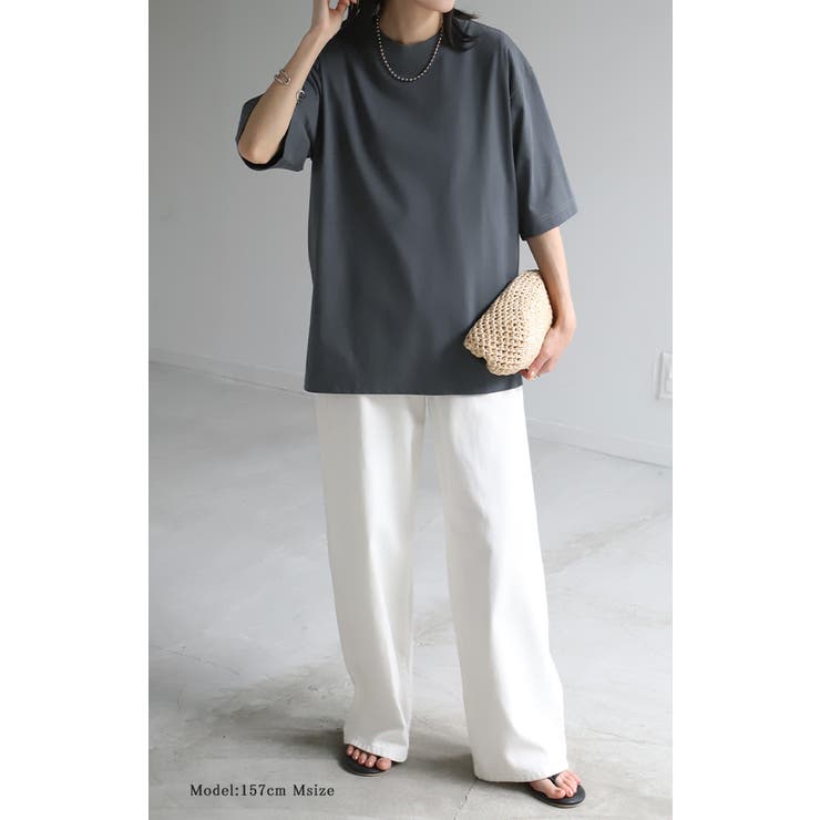 Tシャツ 接触冷感 ロング[品番：HHHW0004325]｜HUG.U（ハグユー