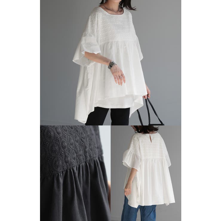 ブラウス チュニック 体型カバー | HUG.U | 詳細画像21 