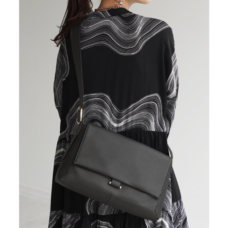 ブラック | ショルダーバッグ レディース 斜めがけ | HUG.U