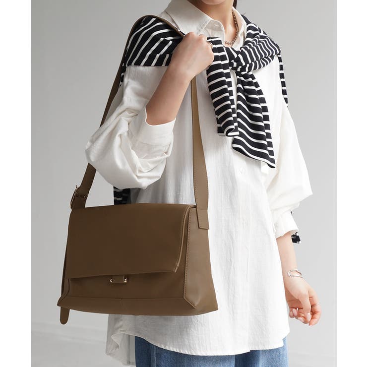 モカブラウン | ショルダーバッグ レディース 斜めがけ | HUG.U