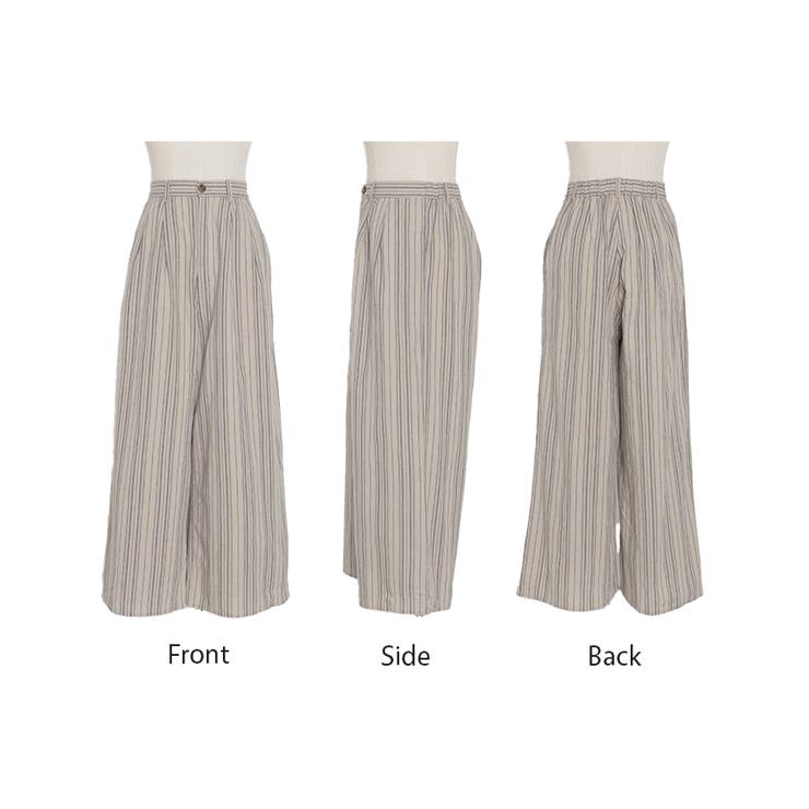 パンツ ワイドパンツ リネン | HUG.U | 詳細画像23 