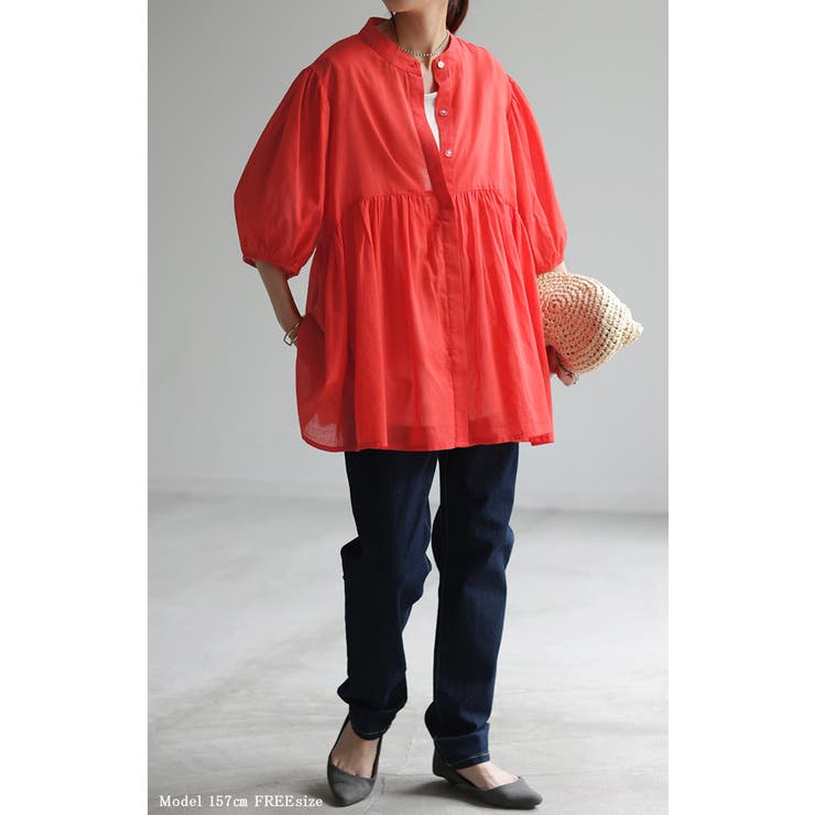 ブラウス チュニック シャツ | HUG.U | 詳細画像24 