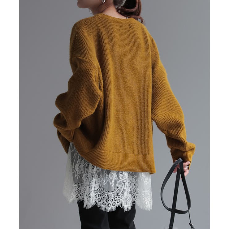 付け裾 レース レイヤード | HUG.U | 詳細画像22 