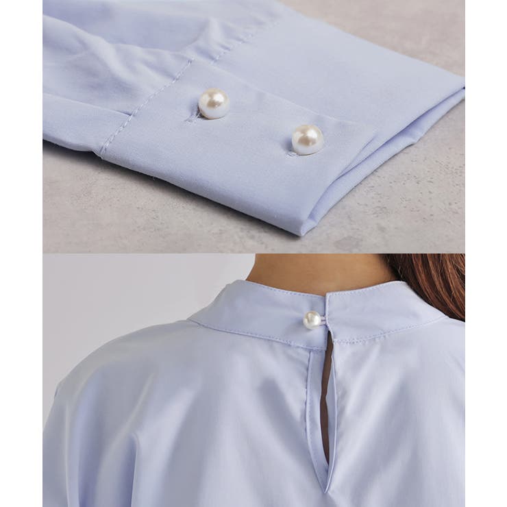 シャツ ロング ブラウス | HUG.U | 詳細画像22 