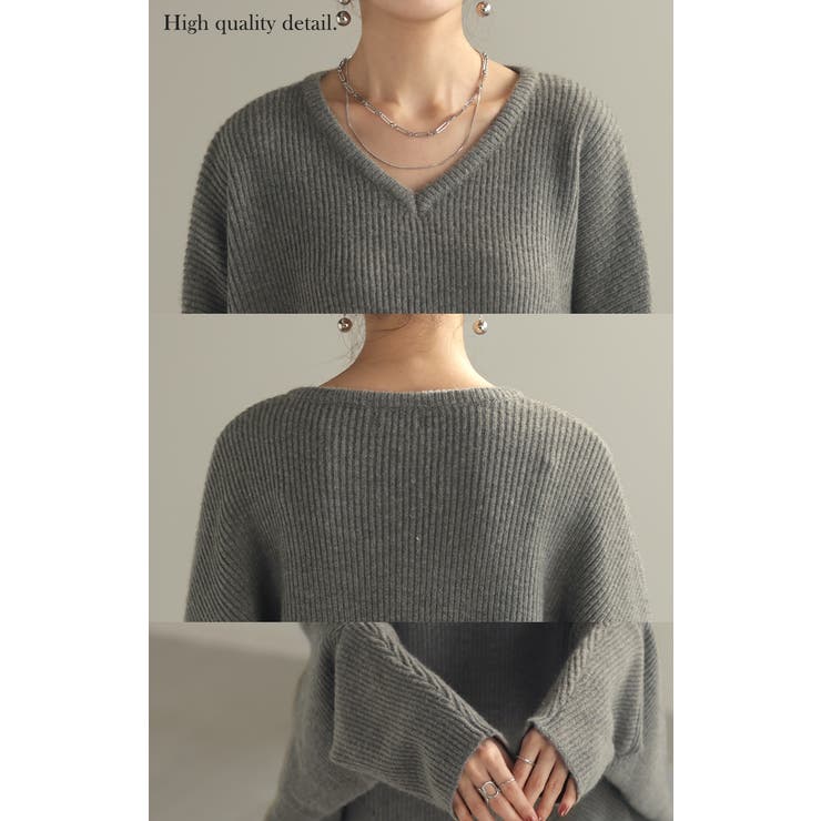 ニット トップス レディース | HUG.U | 詳細画像34 