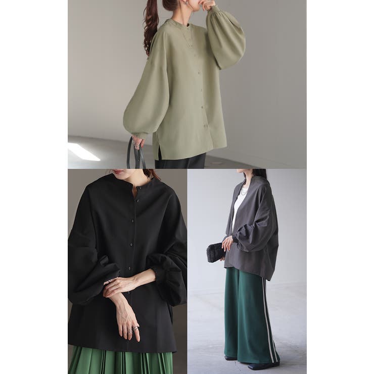 シャツ ブラウス ロング | HUG.U | 詳細画像22 