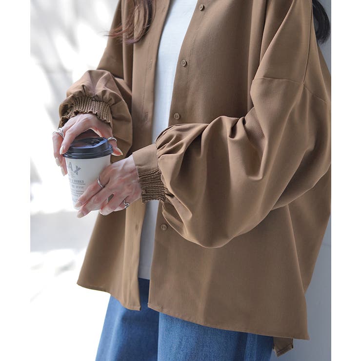 シャツ ブラウス ロング | HUG.U | 詳細画像4 