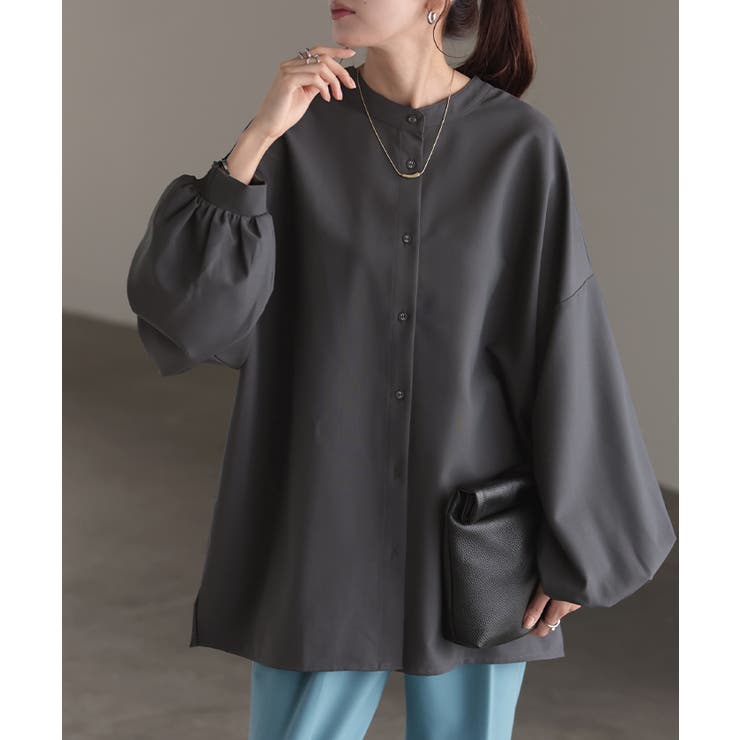 シャツ ブラウス ロング | HUG.U | 詳細画像5 