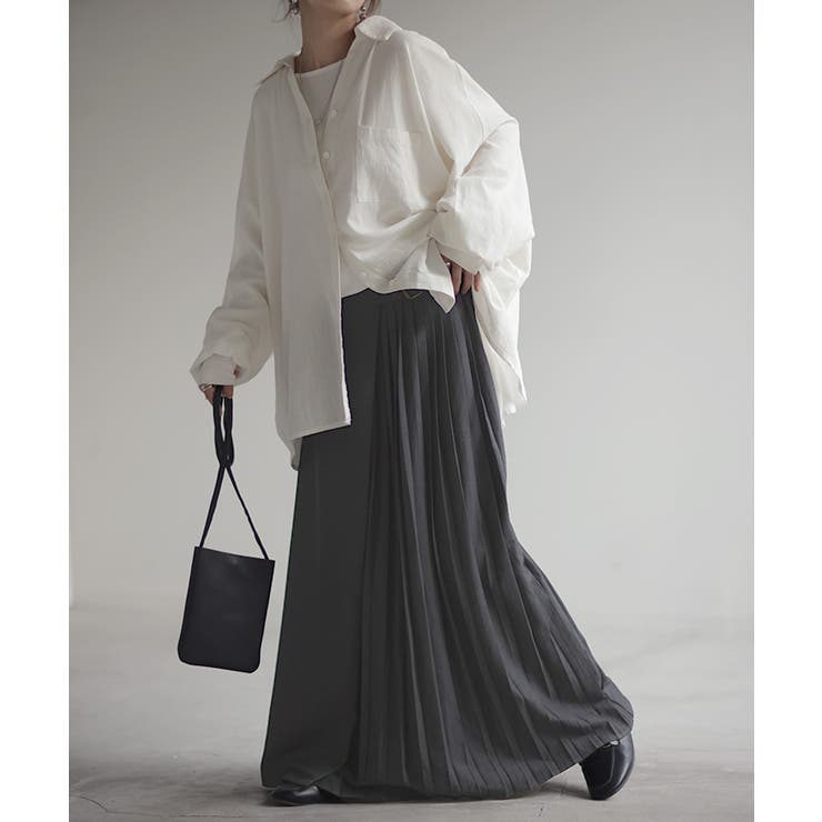 アースグレー | スカート プリーツスカート レディース | HUG.U