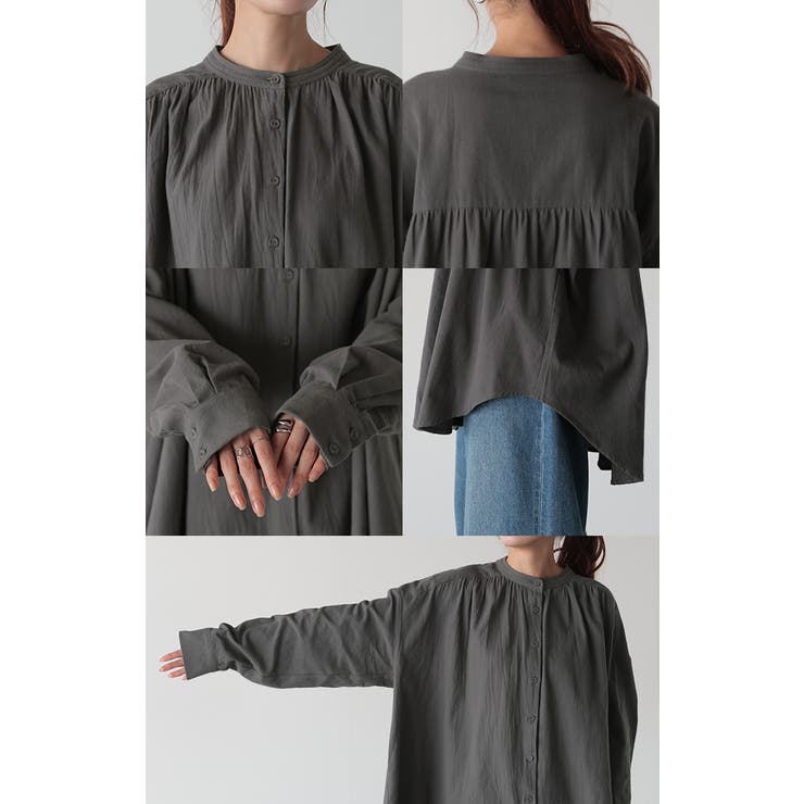 シャツ 微起毛 トップス | HUG.U | 詳細画像22 