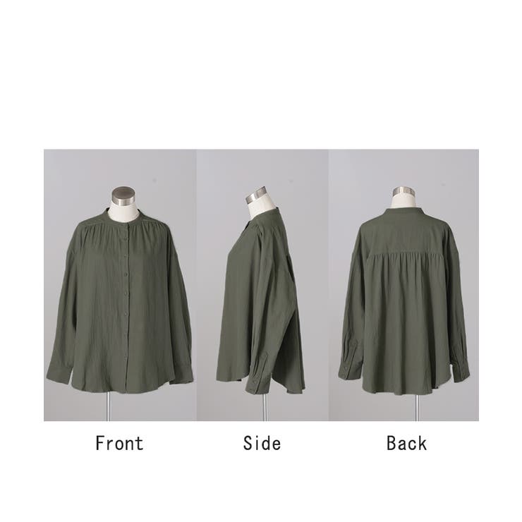 シャツ 微起毛 トップス | HUG.U | 詳細画像23 