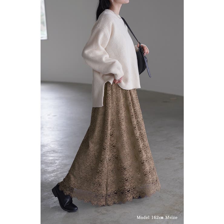 スカート 刺繍 レース | HUG.U | 詳細画像21 