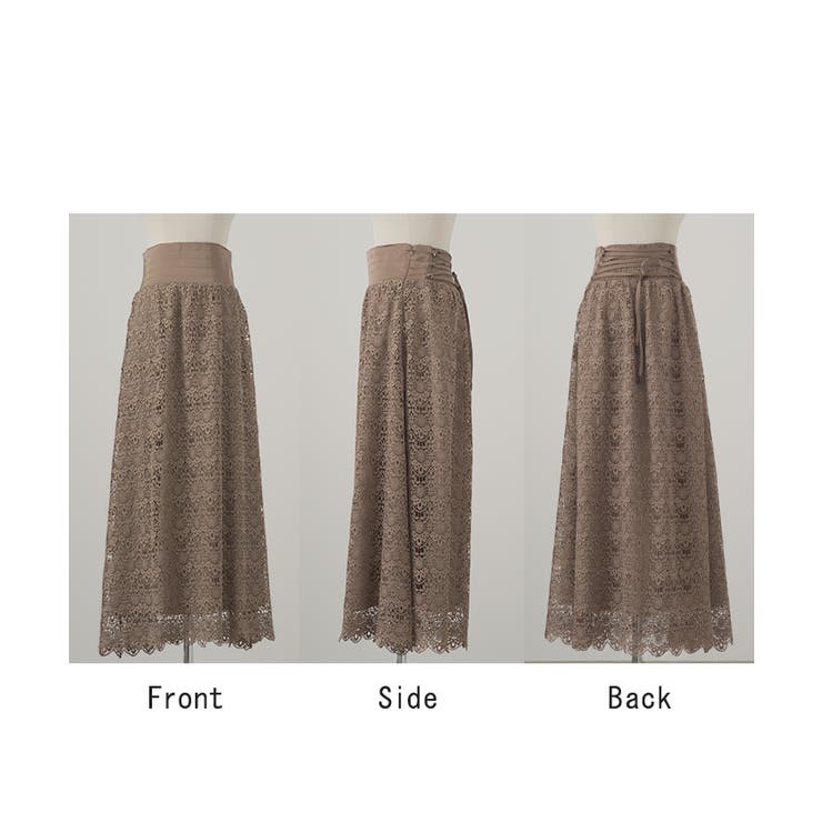 スカート 刺繍 レース | HUG.U | 詳細画像23 