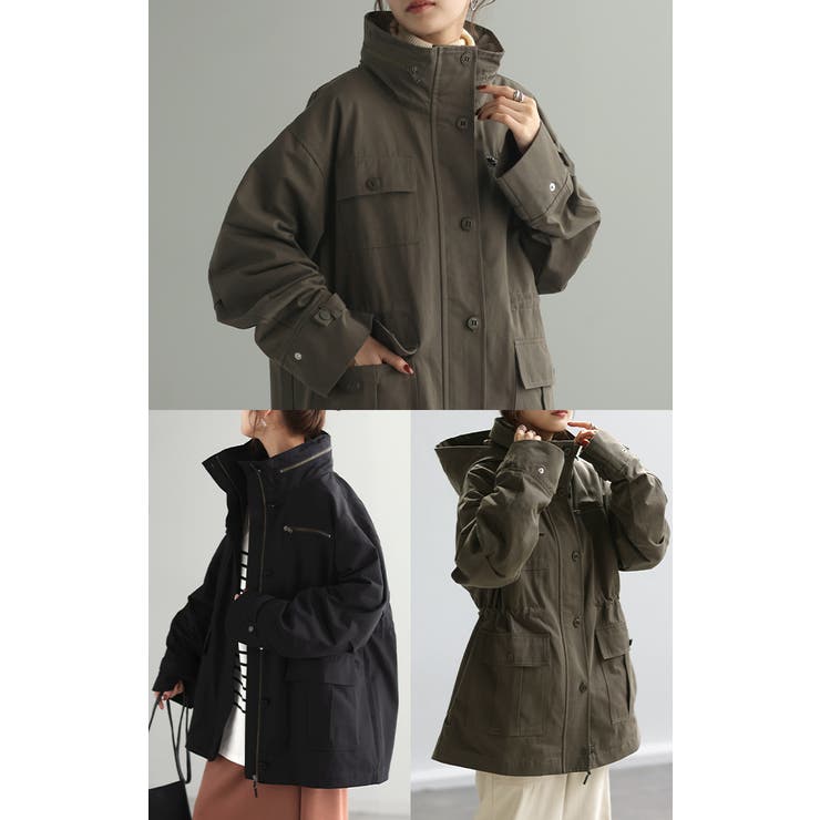 ジャケット ミリタリー コート | HUG.U | 詳細画像22 