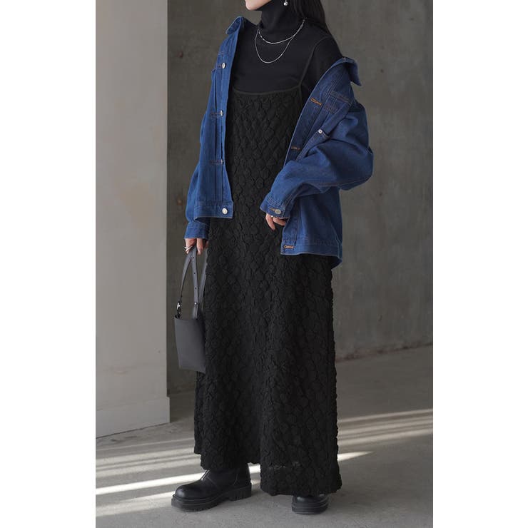 ワンピース ぽこぽこ ジャガード | HUG.U | 詳細画像22 