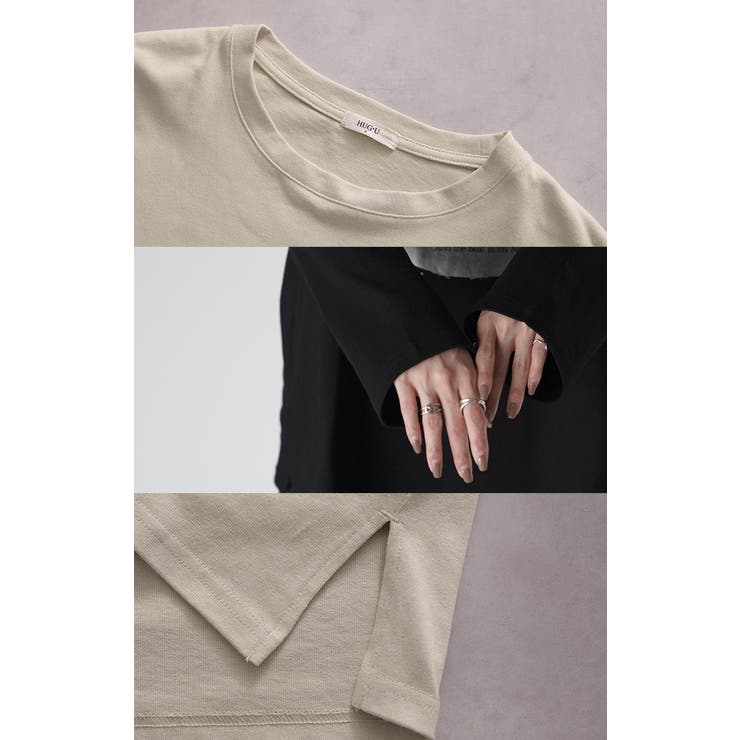 ロンT プリント ロング | HUG.U | 詳細画像22 