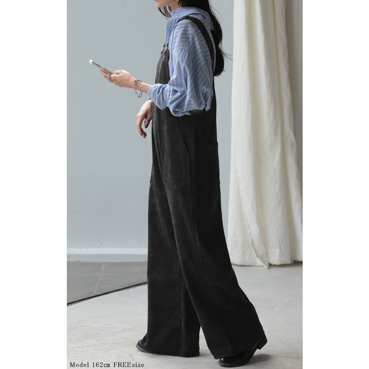 サロペット コーデュロイ ベイカー | HUG.U | 詳細画像21 