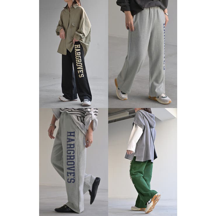 リラックス ループバック スウェットパンツ （Grey Melange