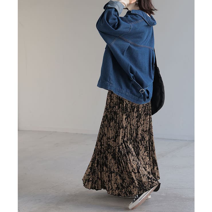 スカート 花柄 ニットスカート | HUG.U | 詳細画像22 