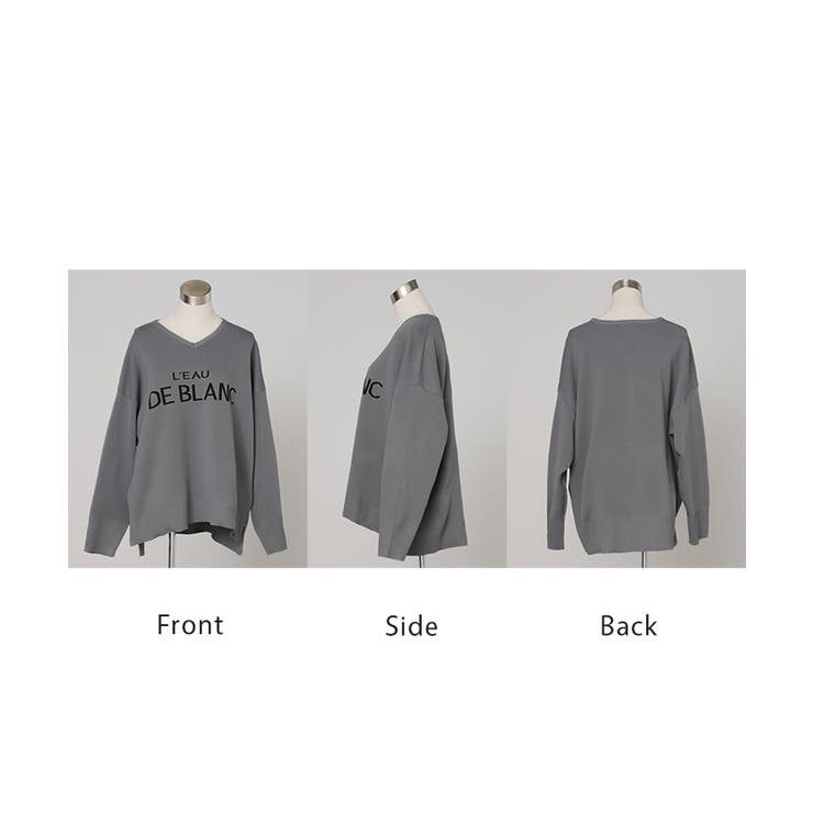 ニット ロゴ スポンジニット | HUG.U | 詳細画像25 