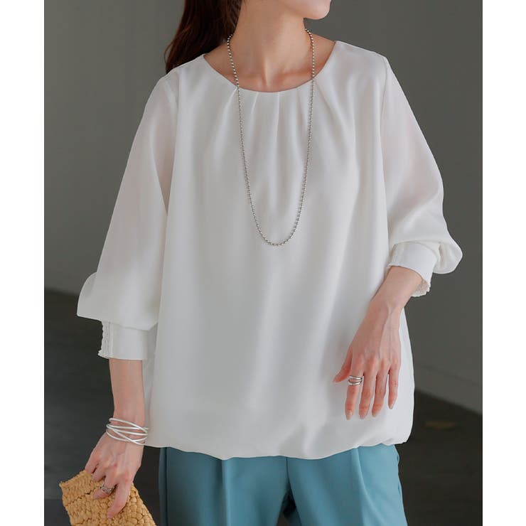 ホワイト(通常) | ブラウス フォーマル シャツ | HUG.U