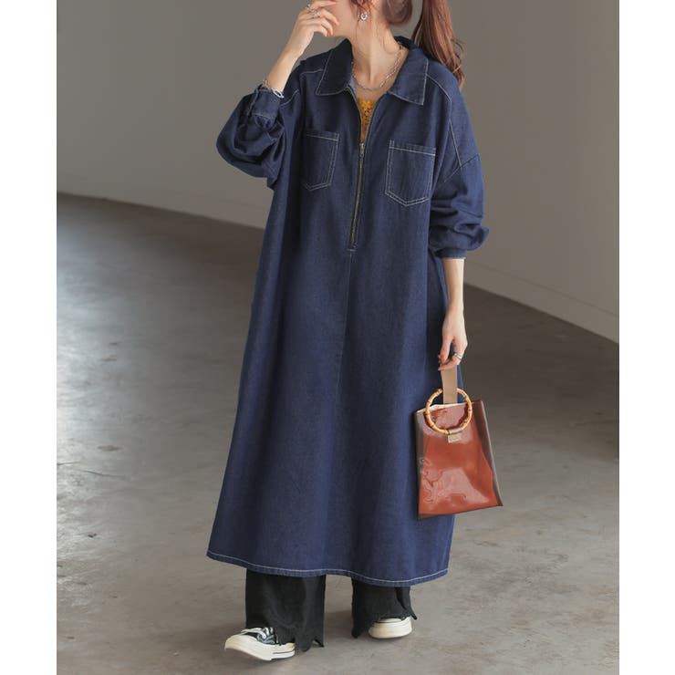 ワンピース デニム ワンピ | HUG.U | 詳細画像21 