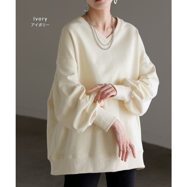 スウェット チュニック 綿100 | HUG.U | 詳細画像18 