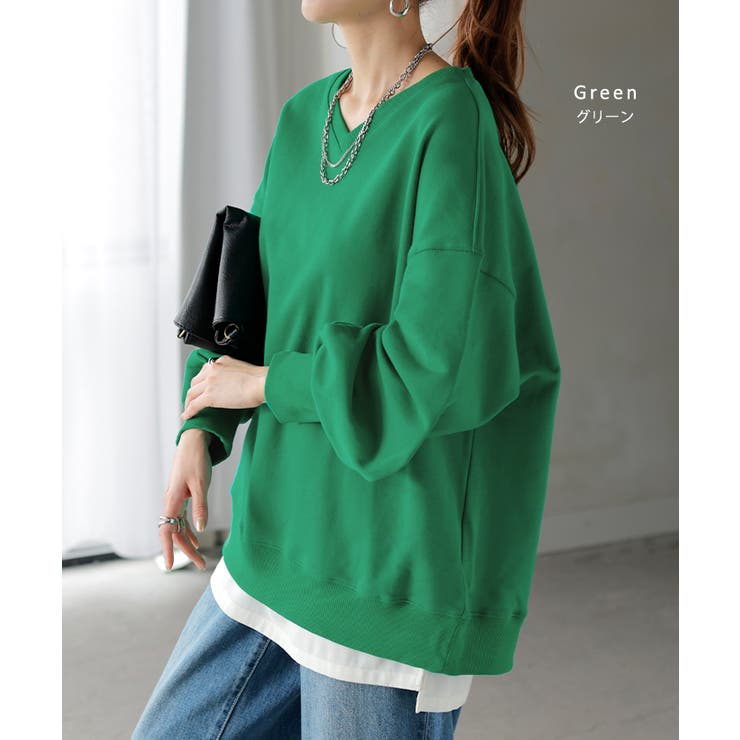 スウェット チュニック 綿100 | HUG.U | 詳細画像21 