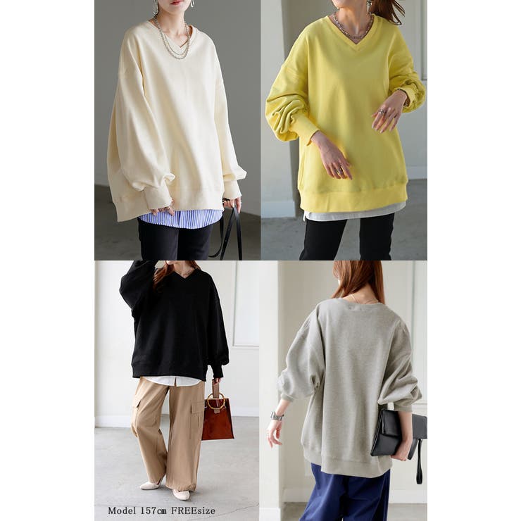 スウェット チュニック 綿100 | HUG.U | 詳細画像25 