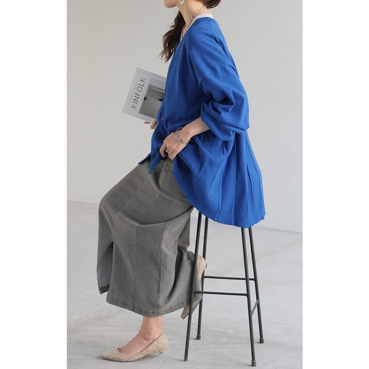 カーディガン バック プリーツ | HUG.U | 詳細画像23 