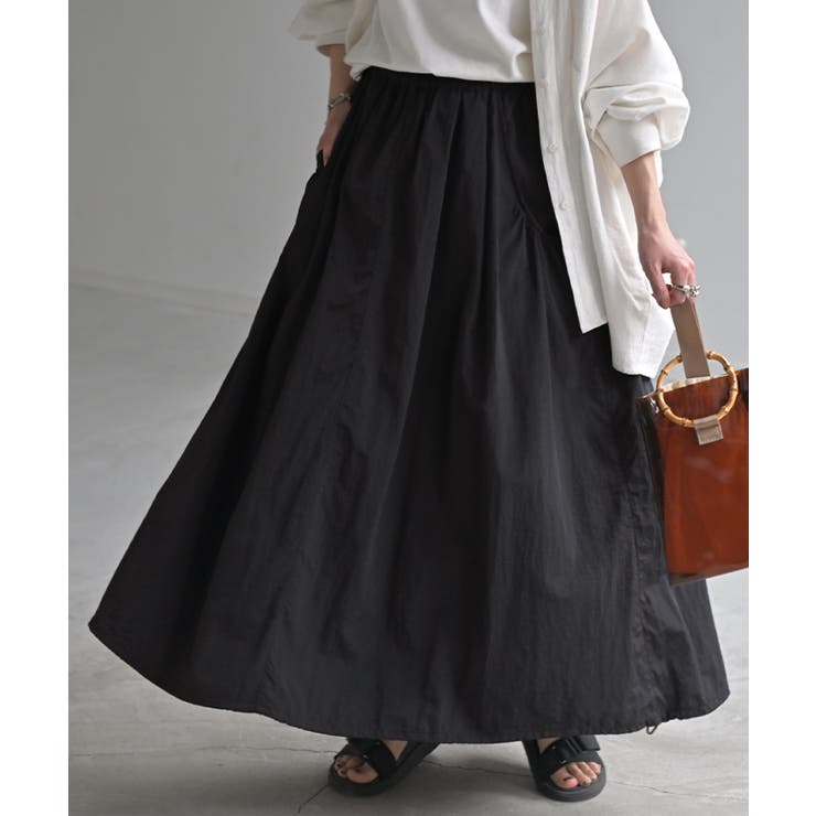 スカート 撥水 ロング | HUG.U | 詳細画像21 